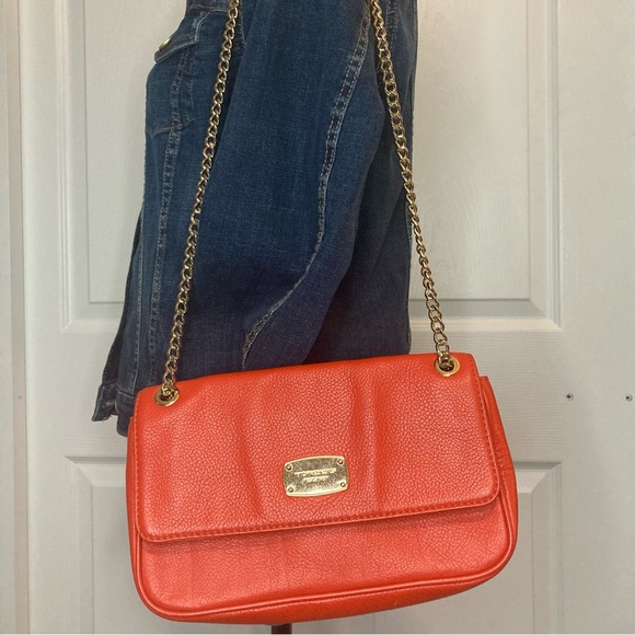 MICHAEL Michael Kors Leather Evening Bag - Picture 5 of 12